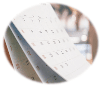 Soft focus calendar